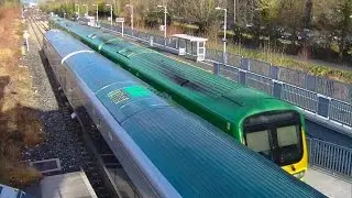 IE 22000 and 29000 Class DMU Trains - Clonsilla Station, Dublin