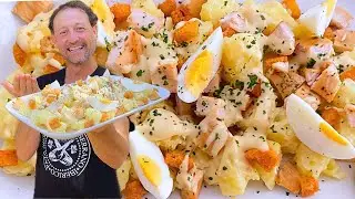 ENSALADA DE PATATA CESAR con Pollo 😃 (La Mejor del Verano) - GUILLE RODRIGUEZ