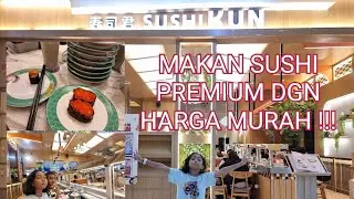 MAKAN SUSHI PREMIUM DENGAN HARGA MURAH..... SUSHIKUN MALANG #sushikun #kuliner #tribagusvlog