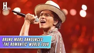 Bruno Mars Announces &lsquo;The Romantic&rsquo; World Tour | Hollywood weekly