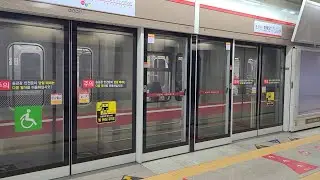 (20240504) 대구 1호선 반월당역 설화명곡행 열차 발차  (+스크린도어 경고음 변경후)
