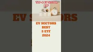 Ev sector top 4 ETF to buy for 2024 #shorts #stockmarket #youtubeshorts #etf