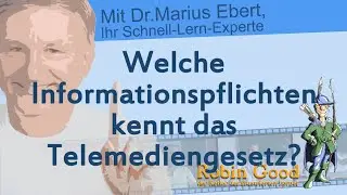 Welche Informationspflichten kennt das Telemediengesetz (TMG)?