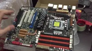 Материнская плата ASUS P6T Deluxe V2 X58 - обзор посылки №61142