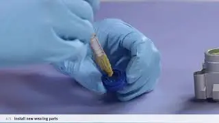 DNC Replacing the set of wearing parts
