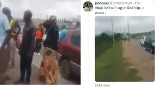 BREAKING!!! Residents uncover kidnappers&rsquo; den opposite Police Headquarters in FCT (video)