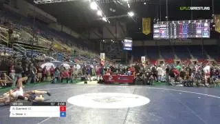 Cadet FS 120 Round of 32 - Diego Guerrero (AZ) vs. Luke Odom (IL)