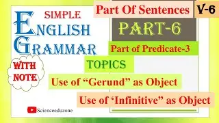 Gerund and Infinitive as Object, Gerund and Infinitive as Predicate