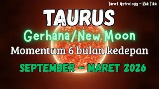 Taurus Special Eclipse | New Moon Sept-March 2026 🌓