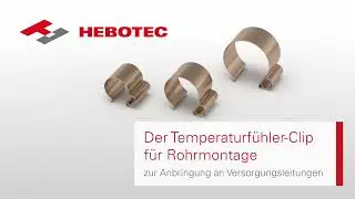 PT100 Clip f&uuml;r Rohrmontage