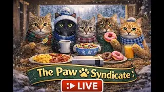 Live Cat Cam 🐾  Cozy Feral Cats Sanctuary Cam