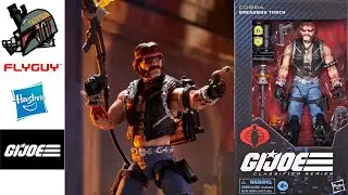 GI JOE Classified Cobra Dreadnok Torch #123 Toy Action Figure Review FLYGUYtoys