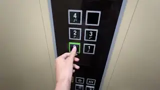 2019 MP/mpLifts MRL Traction elevator @ Hotel City Bell, Prague, Czech Republic 🇨🇿