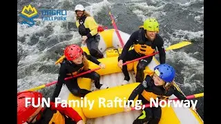 Familierafting - Superg&oslash;y for hele familien!
