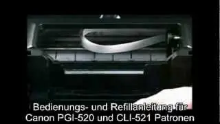 Sudhaus-Inkjet Resetter PGI-520 + CLI-521 Bedienungs- und Refillanleitung