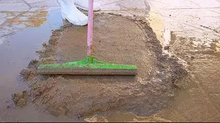 Filthiest, Dark Mud, Poured From This Flooded carpet : Rug cleaning satisfying ASMR