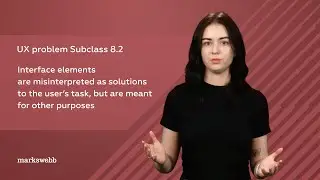 Interface elements that mislead users about available actions – UX Problems Class 8.2