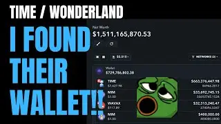 TIME / WONDERLAND WALLET FOUND! 1.5 BILLION TREASURY BREAKDOWN! $AVAX #AVALANCHE