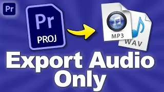 How to Export Audio Only in Premiere Pro