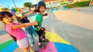 MINHA AMIGA @PerolaReis FEZ LOUCURA NA PISTA RADICAL! 😂🔥
