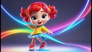 Zara Zebra Wears Red Shoes | Colorful Zebra Song for Toddlers | Fun Nursery Rhyme for Kids