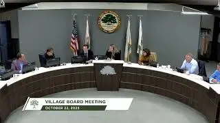 Homer Glen Board Meeting 2025 10/22 - Post Executive Session