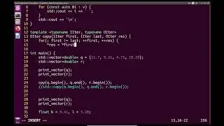 STL Functions: Copy, and Swap