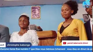 PENIEL TABERNACLE, PST CHRISTOPHE KABONGO,L&rsquo;EXP&Eacute;RIENCE AVEC DIMANCHE LE 25 05 2025,ET LE MARIAGE