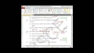ICSE Class 10 Chemistry Specimen Paper 2026 | Question 7 Full Solution Explained