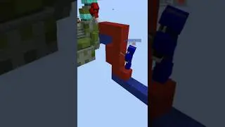 Minecraft bedwars 3v3 #minecraft #minecraftshorts #shorts