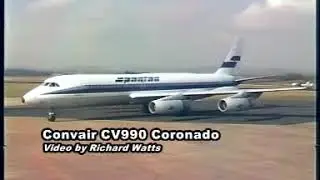 Spantax Convair Coronado Aeropurto Palma