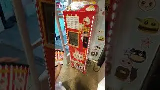 How do POPCORN VENDING MACHINE works?  #popcornmachine #palomitasdemaiz #vendingmachine