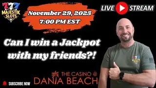 Livestream | Majestik Slots with Friends at The Casino @ Dania Beach #livestream #live #casino