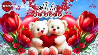 HOLA MI AMOR❤️Lindo video para enamorar con frases cortas y palabras de amor bonitas Mensajes de amo