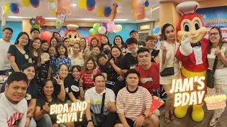 JAM'S BIRTHDAY CELEBRATION 2022 |JOLLIBEE ADULTS PARTY