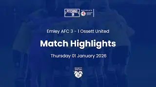 Post Match Highlights | Emley AFC (A) | 01.01.26