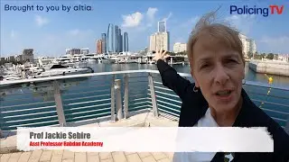 Meeting former UK Chief Police Officer, Professor Jackie Sebire: