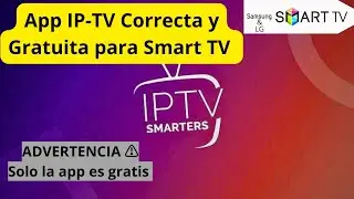 Smarters PRO Libre y Correcta para Smart TV | Leer descripci&oacute;n