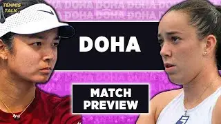 Эла vs Валентова | WTA Доха 2026 | Превью разговора о теннисе