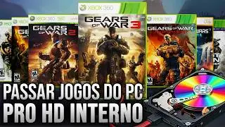🔻How to Install Games on the Internal XBOX 360 HDD💾💻FASTEST WAY⚡