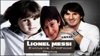 Lionel  Messi Exclusive Childhood Photos || Super HD Quality
