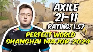CS2 POV | Cloud9 Ax1Le (21/5) vs Johnny Speeds (Mirage) Perfect World Shanghai Major 2024 EU RMR B