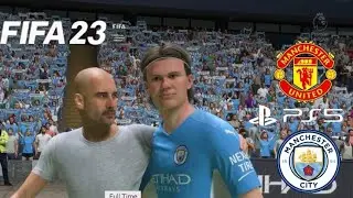 🔥FIFA 23 | Manchester City VS Manchester United | Game Play | PS5 #ps5 #epl #gaming