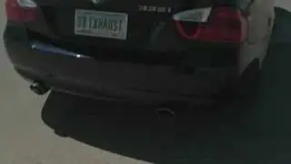 BMW 335i with BBexhaust