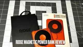 RIDGE Magnetic Power Bank  Review