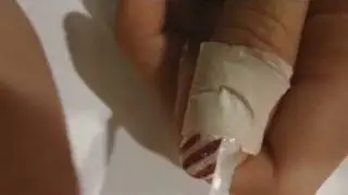 Candy Cane French Tips