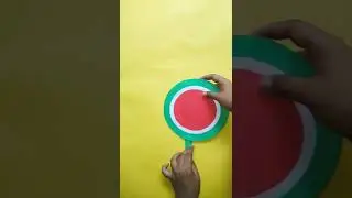 Easy handfan making😍#papercraft #shorts #papercrafting #paperfan