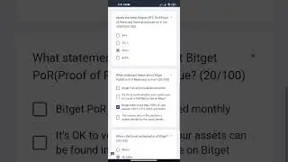 Bitget Latest Quiz Answer to win 10 BGB