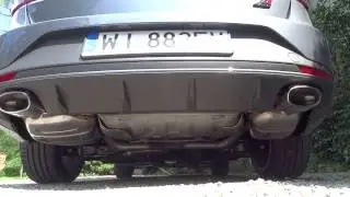 2016 SEAT Leon CUPRA 290 ST 2.0T inline 4 Engine & stock Exhaust Sound Test revs
