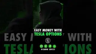 Easy Money with Tesla Options? #shorts #trading